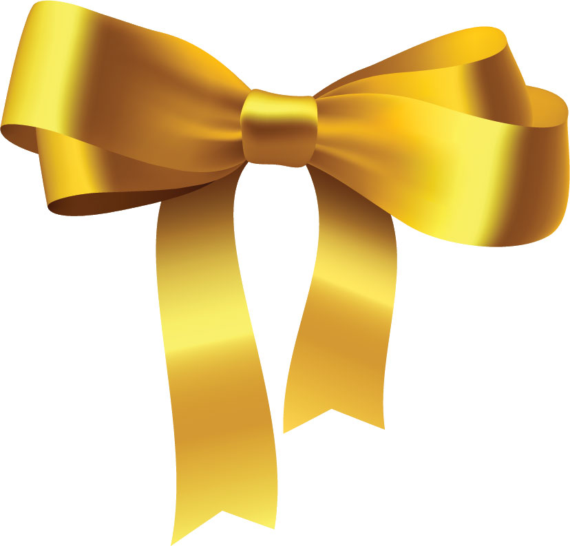 free clip art yellow ribbon - photo #38