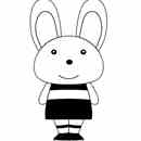 完全フリーの画像集 ウサギの女の子