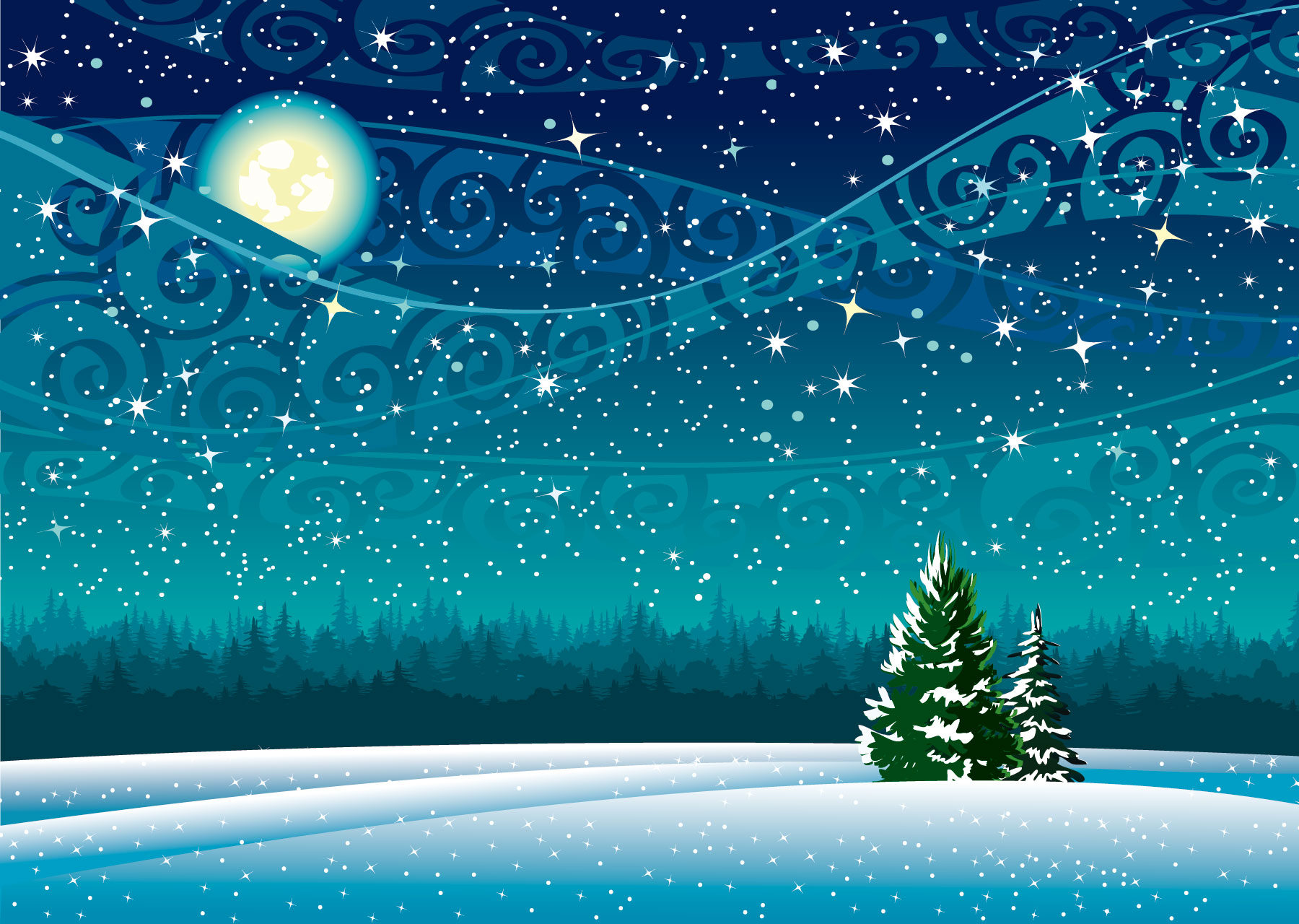 画像 クリスマス 冬 雪景色 イルミネーション 素敵な画像 壁紙 ５０選 Naver まとめ
