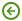 無料の矢印アイコン-中円緑枠３
