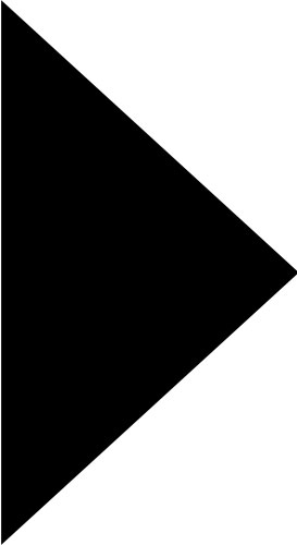 矢印イラスト素材「二等辺三角形」