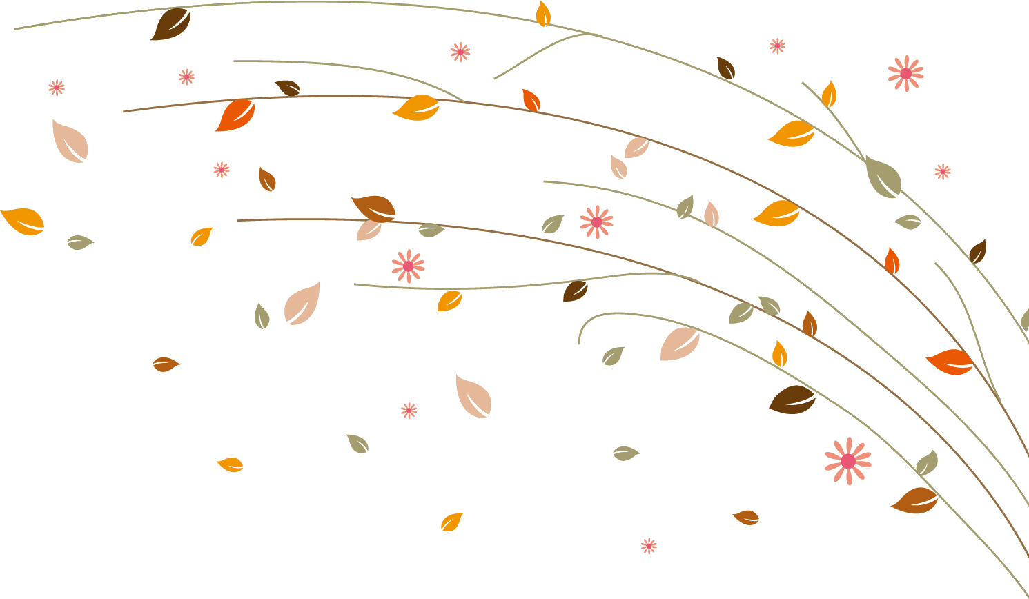 秋のイラストno 398 紅葉 落葉 無料のフリー素材集 花鳥風月