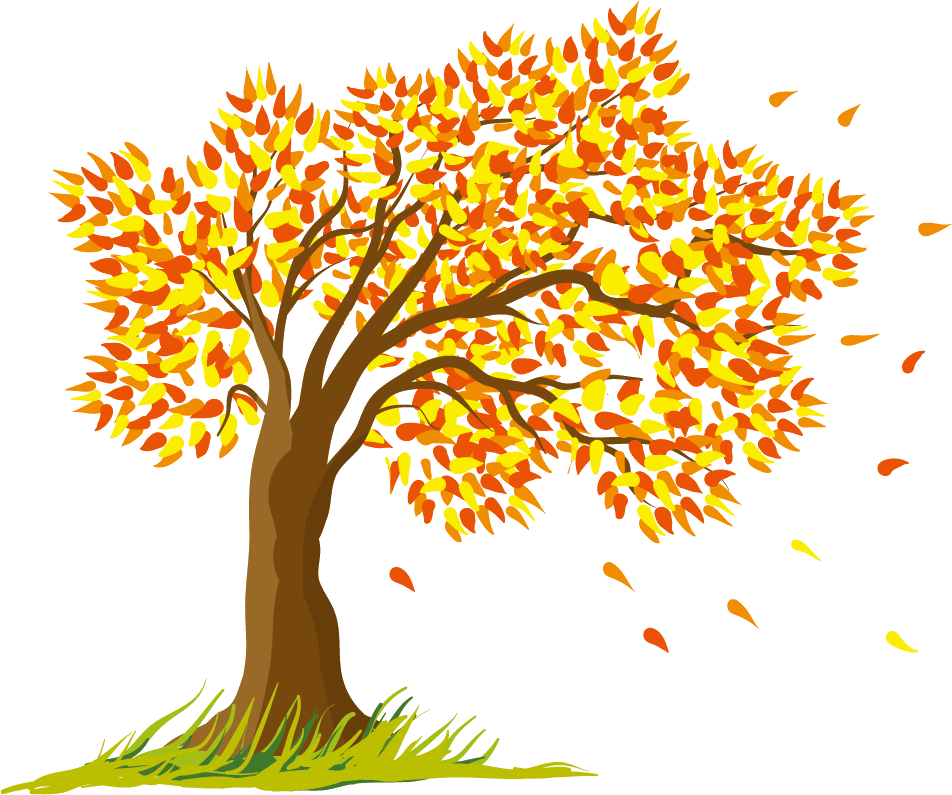 秋のイラストno 132 風に舞う葉 無料のフリー素材集 花鳥風月