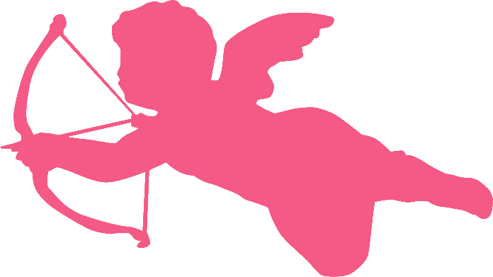 バレンタインのイラストno 059 弓引くキューピット 無料のフリー素材集 花鳥風月