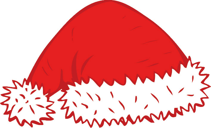 クリスマスのイラストno 158 サンタの帽子 無料のフリー素材集 花鳥風月