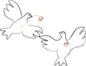 バレンタインのイラスト 無料のフリー素材集 花鳥風月