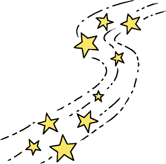 ７月のイラストno 42 天の川の星々 無料のフリー素材集 花鳥風月