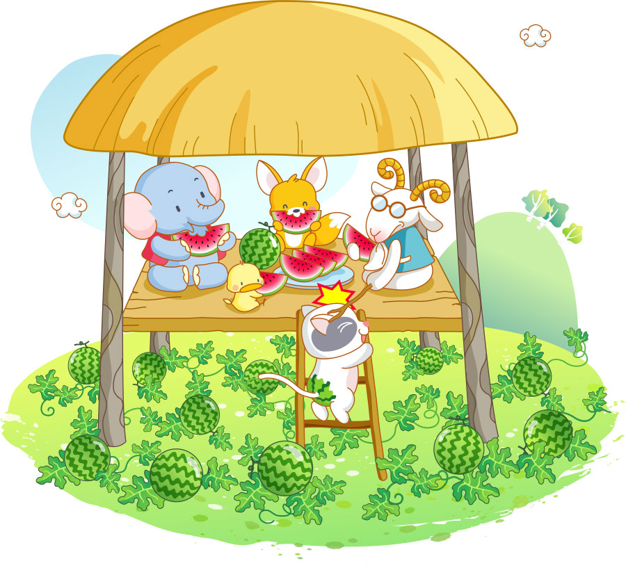 夏のイラスト１ 無料のフリー素材集 花鳥風月