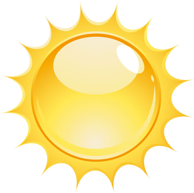 夏のイラストno 197 太陽 無料のフリー素材集 花鳥風月