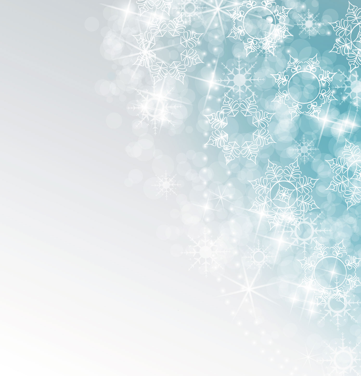 冬の画像サンプル-雪の結晶・光
