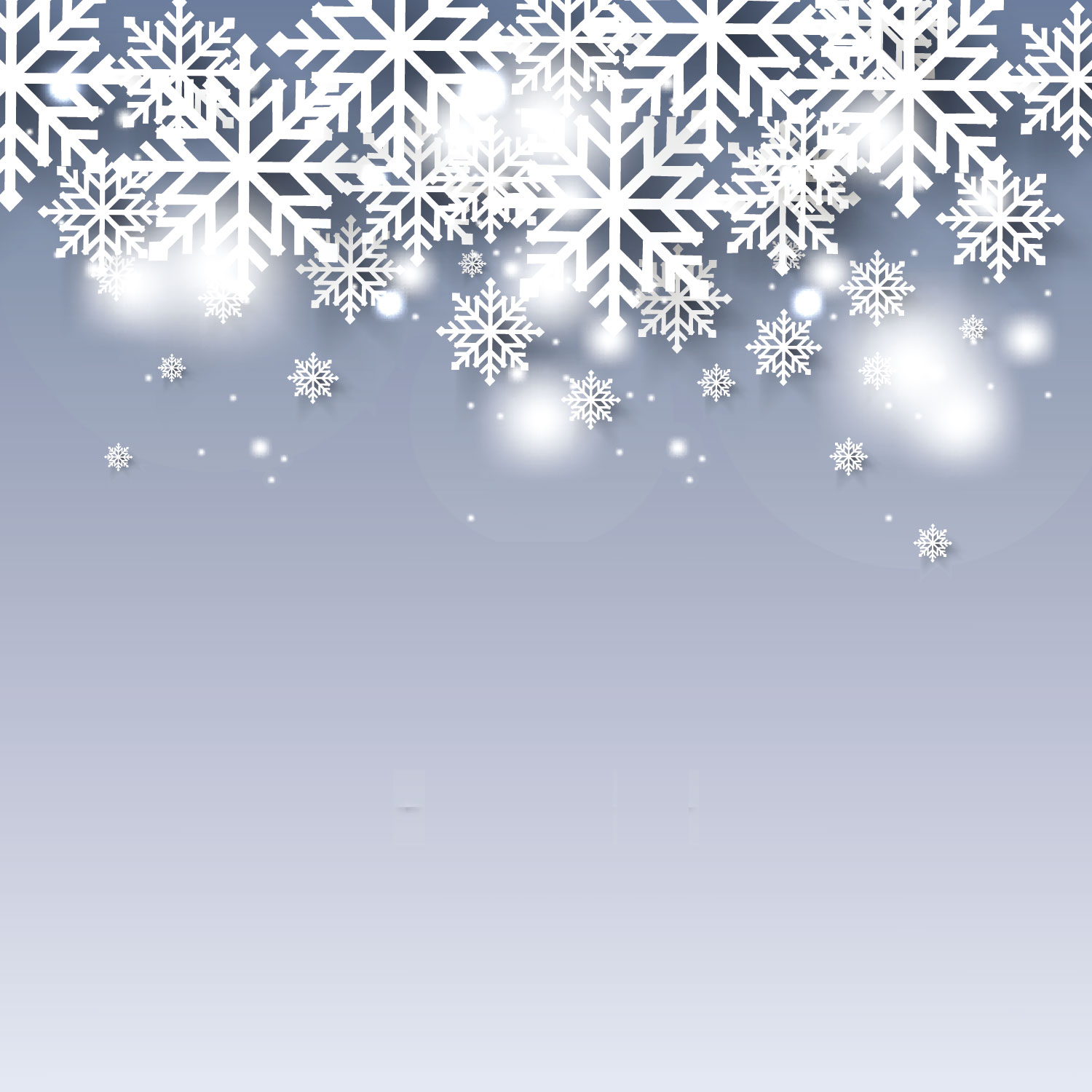冬の画像サンプル-雪の結晶